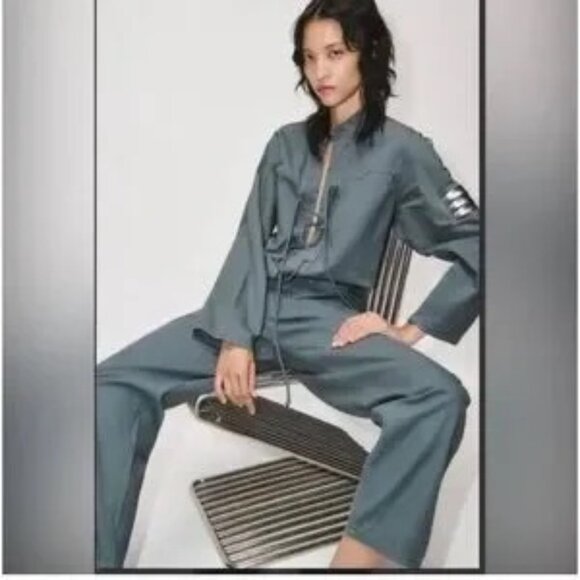 Women's Zara The Amelia Jumpsuit Cotton Linen Size S - Picture 3 of 5